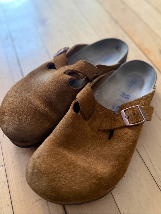 Birkenstock Shoes - Birkenstock Boston Clog in mink